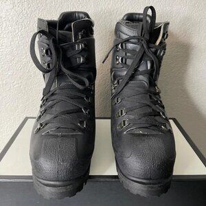 KOFLACH Para Black Mountaineering Boots Vibram Sole Men's Size 8 US/7.5 EU